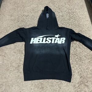 Hellstar Black Hoodie for Men